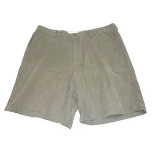 Tommy‎ Bahama Shorts Mens 36 Green Chino Beach Lounge Vacation Golf Outdoor